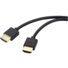 SpeaKa Professional HDMI Anschlusskabel HDMI-A Stecker, HDMI-A HDMI-Kabel