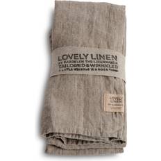 Lovely Linen Linneservett Beige