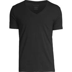 Falke Tops Falke Men's V-Neck T-Shirt 2-Pack Black Black