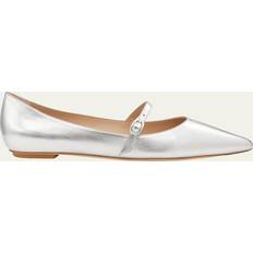 Vestibilità Larga Ballerine Stuart Weitzman Emilia Pointed Toe Mary Jane Flats - Women's