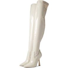 Steve Madden High Boots Steve Madden Venuss Over-The-Knee Boot - Bone Patent