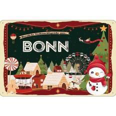 Blechschild 30x20 cm Weihnachten aus Bonn