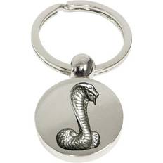 King cobra silver keyring - Silver