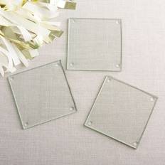Kate Aspen Glass Set of 12 Coaster 12pcs