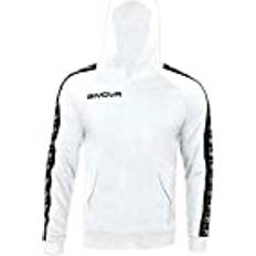 Givova Hoodie Strip Tarry - Blanc
