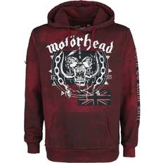 Motörhead Herr Tröjor Motörhead Luvtröja EMP Signature Collection för Herr bordeaux