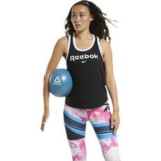 Reebok Abbigliamento Reebok Wor Myt Graphic Tank - Black, Female, Multicolor