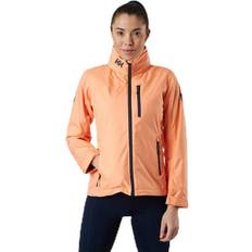 Helly Hansen Crew Hooded Jacket Pink, Female, Tøj, jakker, Lyserød