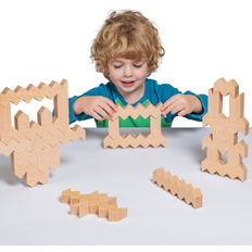 Blocks zigzag Building Blocks 30pcs