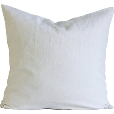 Tell Me More Pillowcase 65x65 cm Linen Bleached White Cushion Cover White (65x)