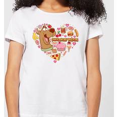 Scooby Doo Snacks Are My Valentine Women's T-Shirt White