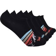 5 pcs Socks Timberland Damen 5er-Pack No Show Liner Socken, Black Mountain Stripe, Einheitsgröße