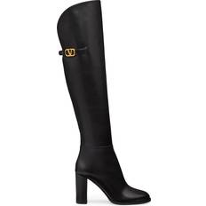 Valentino Garavani Botas altas Valentino Garavani Women's Knee High Block Heel Boots