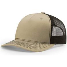 Gamola Golf Richardson Adjustable Snapback Trucker Cap 112 Khaki/ Coffee OSFM