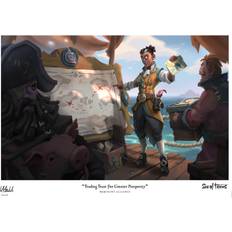 Fanattik Sea of Thieves Limited Edition Art Print Merchant Alliance