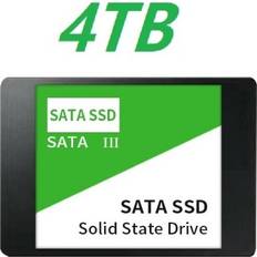 Geni-Store Green SSD Sata 4TB Hard Drive Disk High Speed Hard Disk Internal Solid State Drives For Laptop