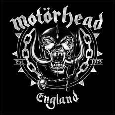 MDF Posters Motorheads England Canvas Print Black/White/Multicolour Poster