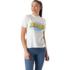 Svea Milkyway Tee White, Female, Tøj, T-shirt, Hvid