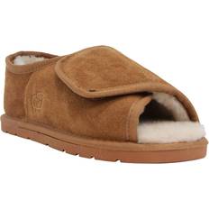 Women's Sheepskin Wrap Slippers With Closed Back