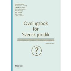 Övningsbok för Svensk juridik (Häftad)