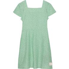 Verde Vestidos Calvin Klein Flower Aop Dress Flower Aop yr yr