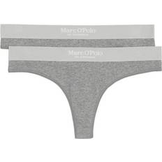 Gråa - String Trosor Marc O'Polo Casual Thong 2-pack Grey