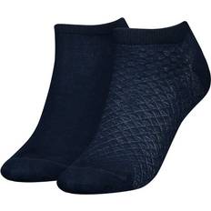 Tommy Hilfiger Women Socks Tommy Hilfiger 2-pak Women Diamond Sneaker Socks Navy-2 39/42