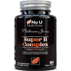 Vitamin B Complex 8 High Strength B Vitamins Vitamin C