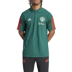 Corduroy Polos Adidas Polo d'entraînement Manchester United - Vert