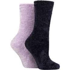 Elle Pair Leisure Socks Mauve 4-8