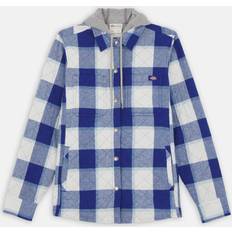 Dickies Women Outerwear Dickies Flannel Shirt Jacket Surf Blue