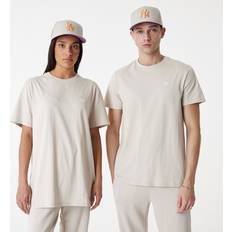 New Era Överdelar New Era Ne Essentials Tee T-shirt - Beige