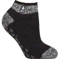 Clothing Heat Holders Ladies Original Pisa Ankle Slipper Socks Black