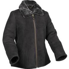 Leather Coats Eastern Counties Leather Hillary Aviator Sheepskin Coat Black