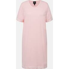 Linen Nightgowns Ulla Popken Camicia da Notte - Rosa Pallido