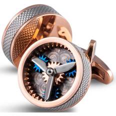 Men - Rose Gold Cufflinks Bremont Bremont Cufflinks Propellar Rose Gold Rose Gold