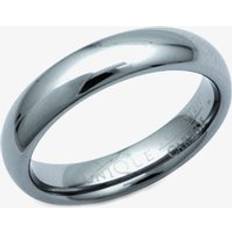 Mens Tungsten Carbide Polished 5mm Ring TUR-21-60 Silver