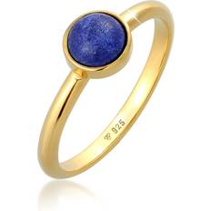 Safirer Ringe Elli Premium Ring - Safir/Guld