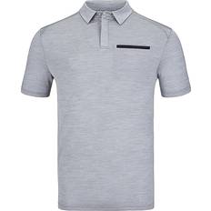 Tencel Polo Shirts Odlo Herren Essentials PW T-Shirt grau