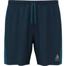 Sportswear Garment - Turquoise Trousers & Shorts Odlo Herren Essential Shorts blau