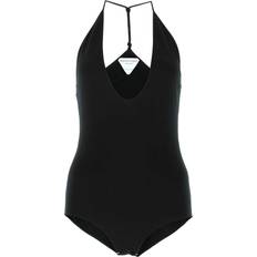 Cachemira Ropa interior moldeadora Bottega Veneta Black Cashmere Blend Bodysuit