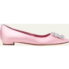 Manolo Blahnik Pink Shoes Manolo Blahnik Ballet Pumps Woman colour Pink