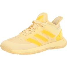 Women - Yellow Racket Sport Shoes Adidas Women's Adizero Ubersonic Tennis Shoe, Almost Yellow/Impact Yellow/Almost Yellow