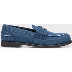 Miu Miu Mocassins Miu Miu Denim Coin Penny Loafers DENIM 11B