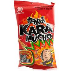 Crisps Snack Koikeya Karamucho Potato Sticks Hot Chilli 40g