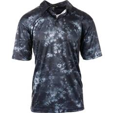 Polo Shirts Burnside Men Collection Golf Polo NAVY TIE DYE