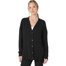 Yoga Cardigans Beyond Yoga Women's Cardigan Carefree Black