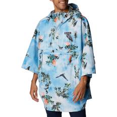 M - Men Capes & Ponchos Columbia Adult Deschutes Valley Rain Poncho, Men's, Medium, Blue Holiday Gift