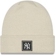 New Era Herren, Mütze, Cuff Beanie York Yankees, Beige