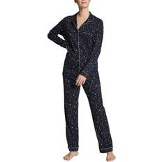Randiga Pyjamasar Calida Winter Dreams Pyjama Set Navy Striped